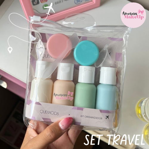 Producto - Set de recipientes para viaje x6