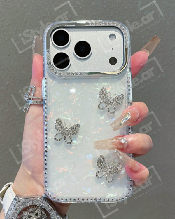 Producto - Case butterfly strass 2