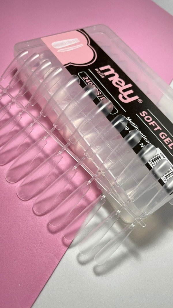 Producto - Tips Mely Soft Gel Coffin Multifucional  CAJA X240