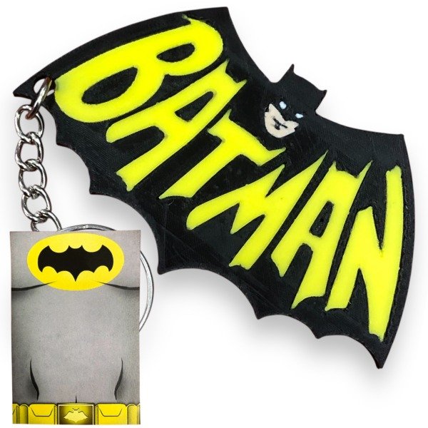 Producto - Llavero 3D DC Comics Batman 66 Logo