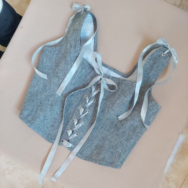 Producto - Corset Ceniza