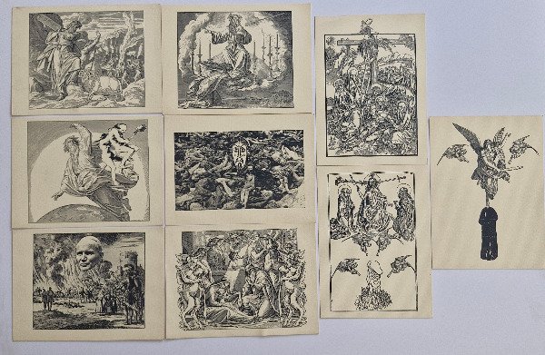 Producto - Ferrari, León - 9 Postales (Serie "Relectura de la Biblia")