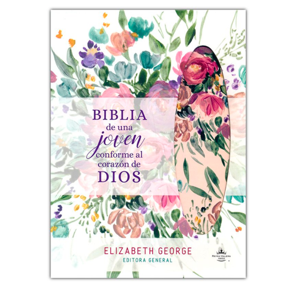 Producto - Biblia De Estudio Reina Valera 1960 Una Jóven Conforme Al Corazón De Dios - Flor