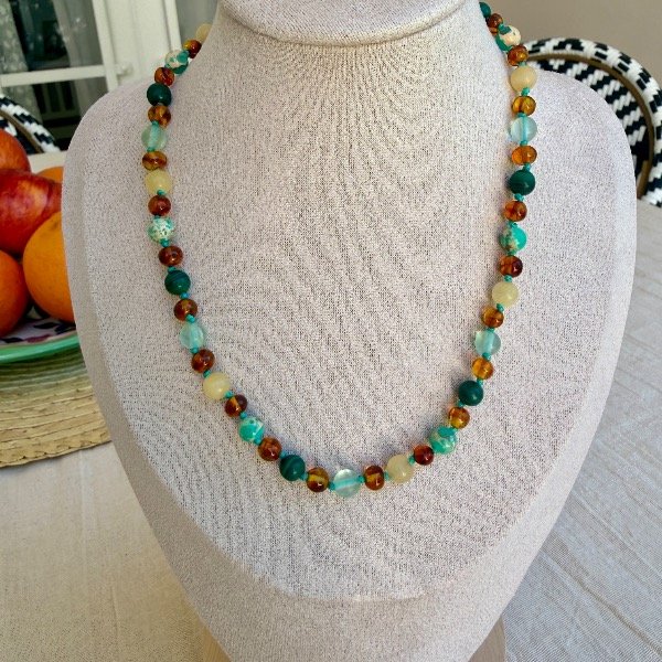 Producto - Collar Ambar Brazil 38cm