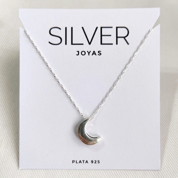 Producto - Cadena + dije luna pasante P