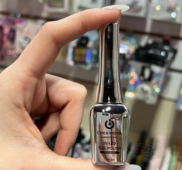 Producto - Esmalte efecto espejo "CHERIMOYA"