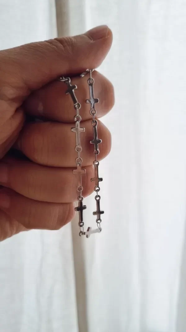 Producto - Pulsera cruces en aq