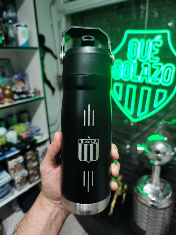Producto - Botella Estudiantes de La Plata térmica Frio / Calor con manija 650ml