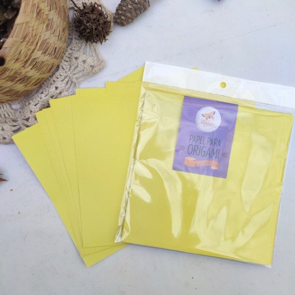 Producto - Amarillo simple faz15x15 20 papeles