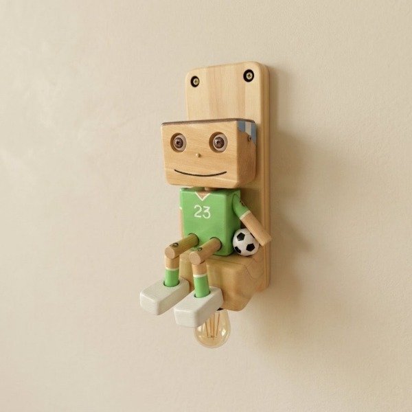 Producto - Velador Aplique de Pared Futbolista