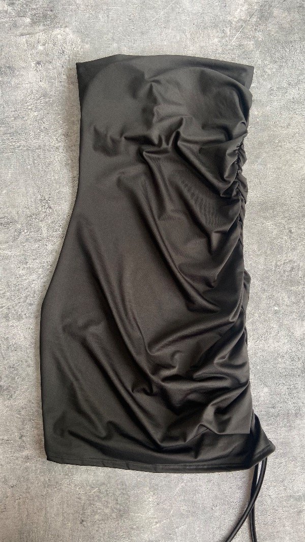 Producto - Vestido straples con frunce