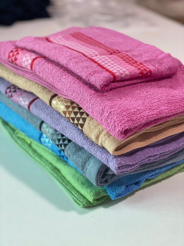 Producto - Juego de Toalla Y Toallón de Algodón Premium