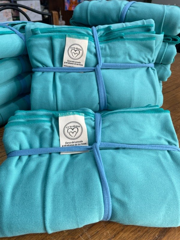 Producto - Fular elástico Esencial Aquamarina - 7