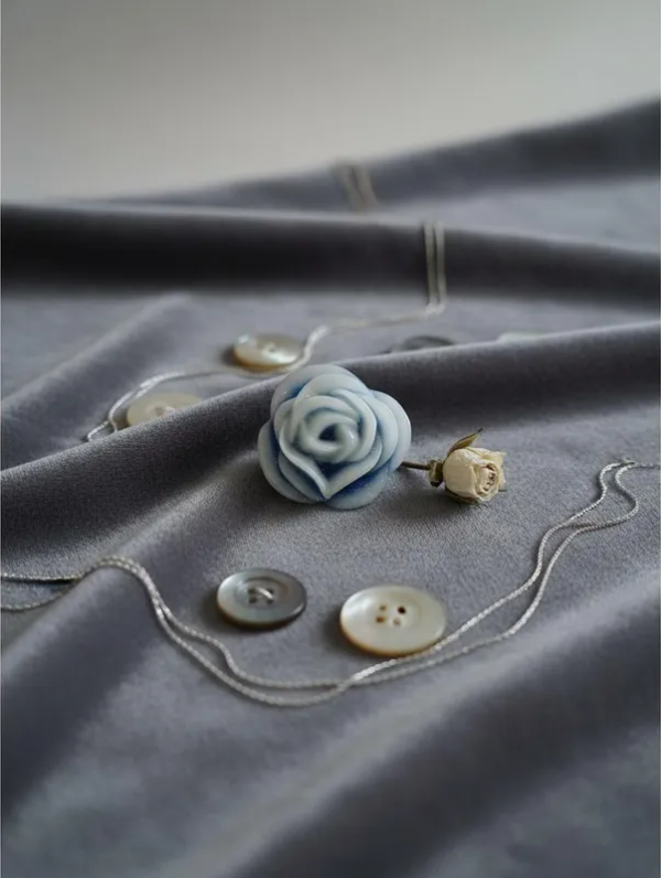 Producto - Prendedor Resina Rosa Azul 2 cm