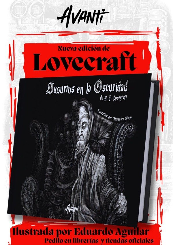 Producto - SUSURROS EN LA OSCURIDAD - H. P. LOVECRAFY - AVANTI EDIT