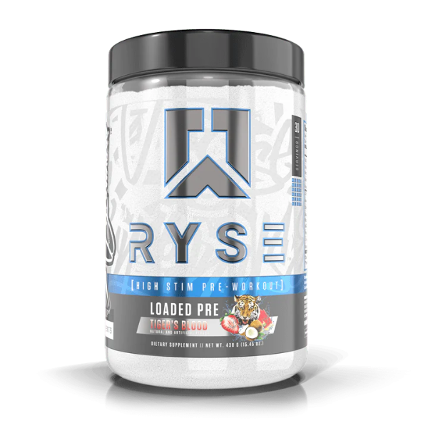 Producto - Loaded Pre 30 Serv Ryse Nutrition Importado Tigers Blood