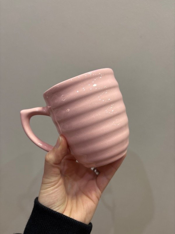 Producto - Taza Rosa Lineas - 0
