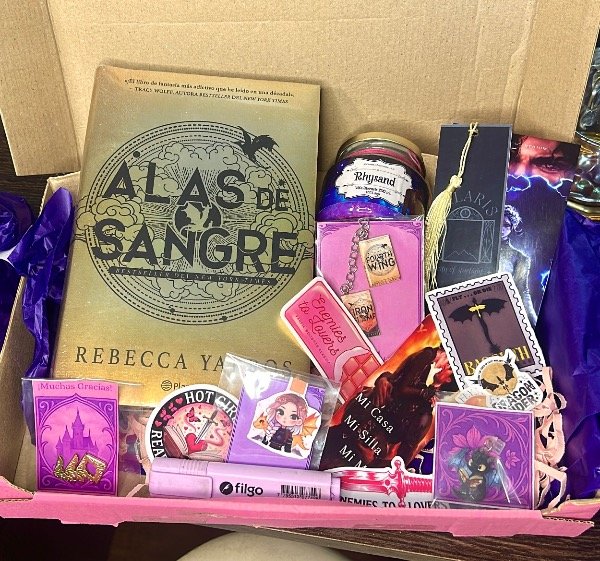 Producto - Box Alas de Sangre Edición EspecialPara entrega inmediata
