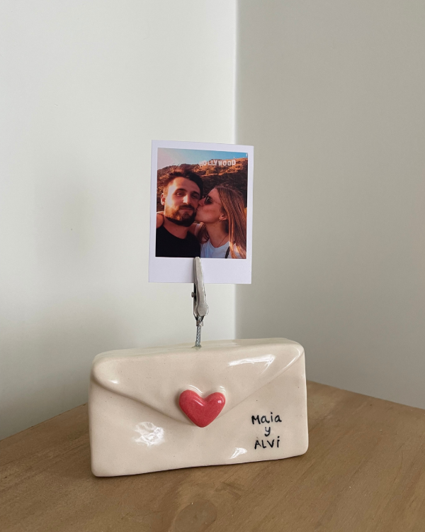 Producto - Recuerdo para siempre - San Valentin - LEER DESCRIPCION - Portafoto cerámica