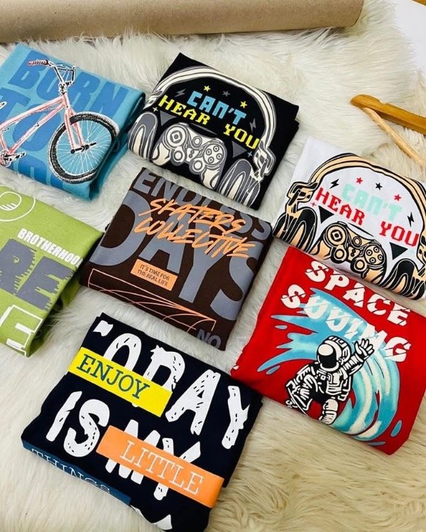Producto - CURVA CAMISETA C/ESTAMPA KIDS