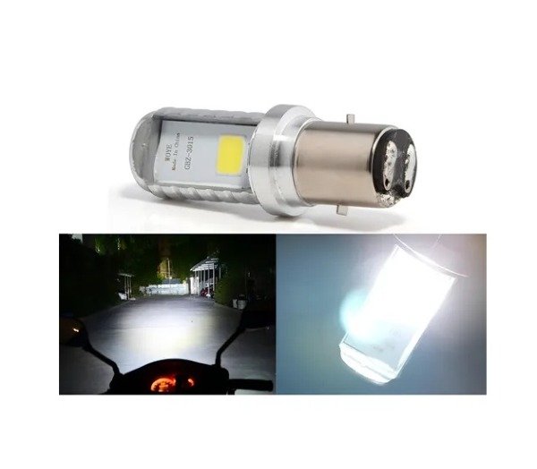 Producto - LÁMPARA LED MOTO H6 BA20D LUZ ALTA Y BAJA 2 POLOS 16W