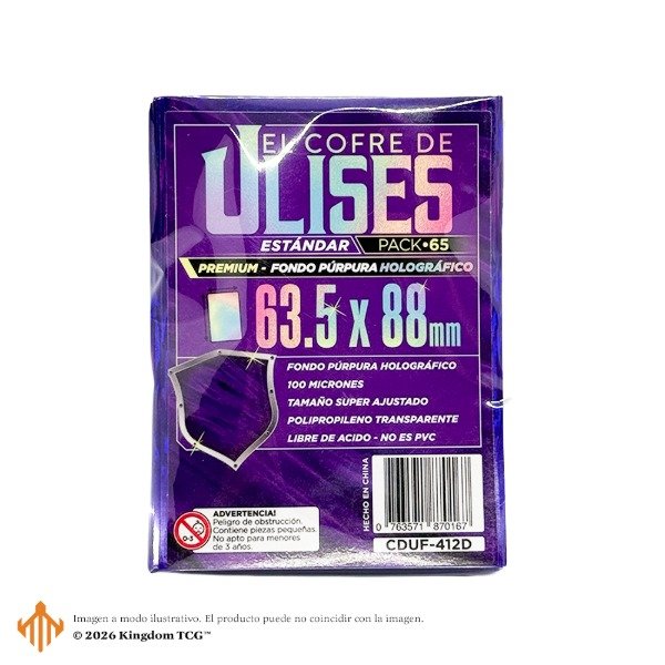 Producto - Folios Premium x65 - Estándar [Púrpura Holográfico] - 0