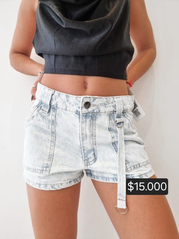 Producto - SHORT DE JEAN CON TIRA