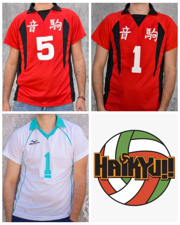 Producto - Remeras deportivas Aoba Josai y Nekoma - Haikyuu (Ingrese para elegir modelo)
