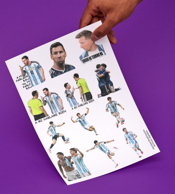 Producto - Stickers de la Selección Argentina - 3