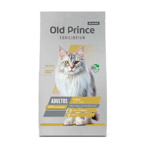 Producto - Old Prince Equilibrium gatos adultos urinario 7,5 Kg