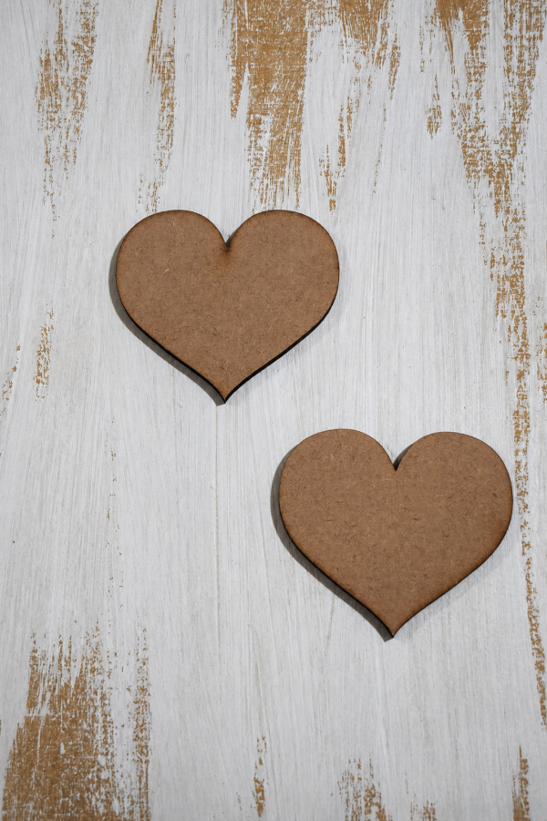 Producto - Corazón de fibro 6 cm