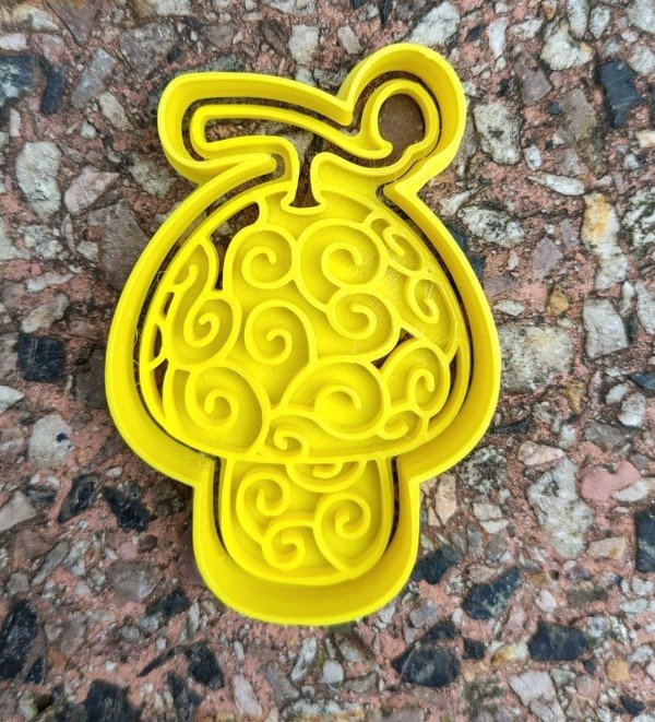 Producto - Cortante 3D p/galletitas Hito Hito no mi Chopper