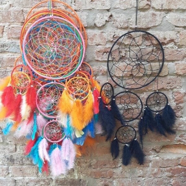 Producto - Atrapasueños 5 aros Grandes