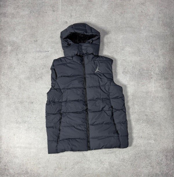 Producto - Chaleco con capucha Jordan con Piel - 1