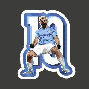 Producto - Manchester city, Kun Agüero 96