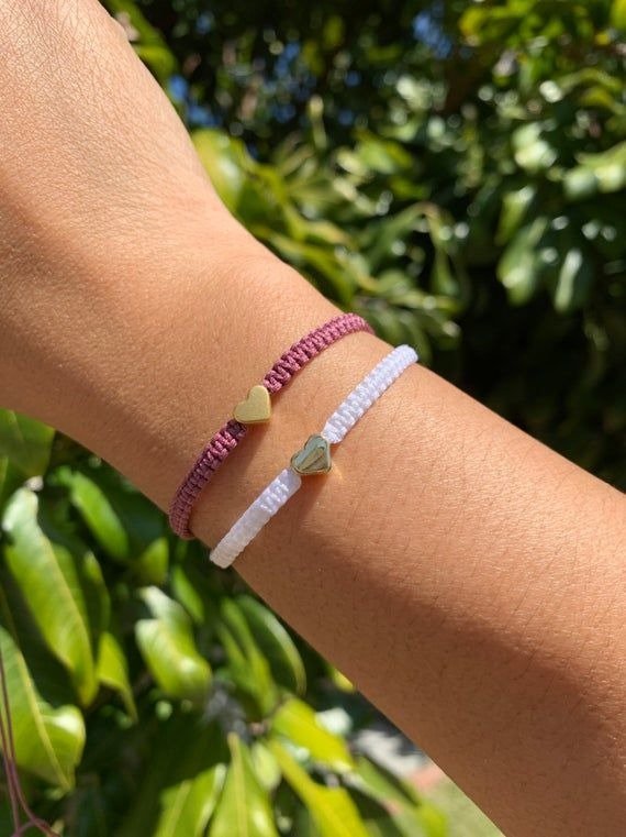 Producto - Pulseras corazón dorado. AD