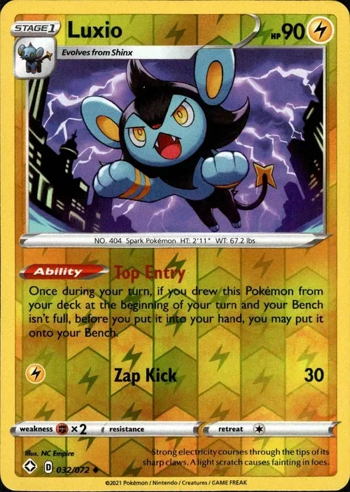 Producto - Luxio - 032/072 - Shining Fates - Reverse Holo