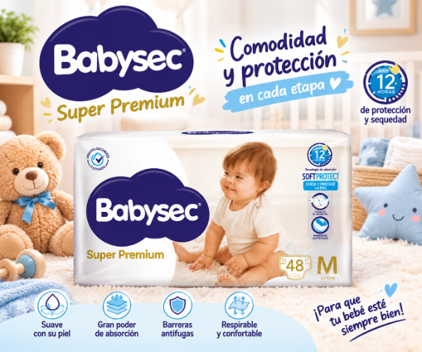 Producto - Babysec Super Premium M (blanco)