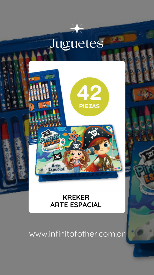 Producto - SET ARTE ESPACIAL KREKER