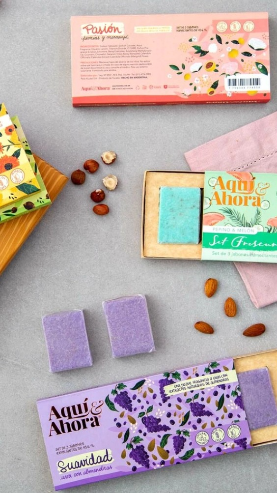 Producto - SET de regalo x 3 jabones