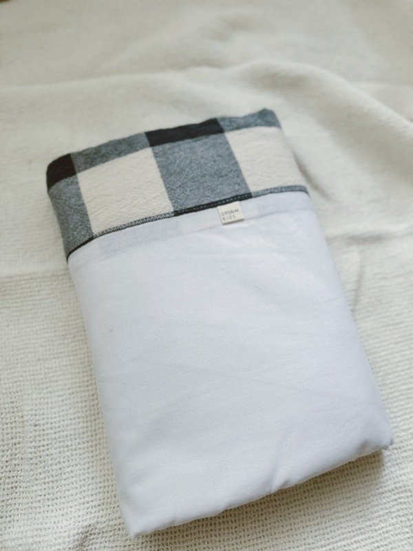 Producto - Juego de sábanas Vichy azul