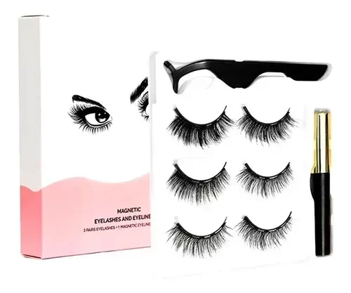 Producto - Pestañas Postizas Magnéticas x 3 pares