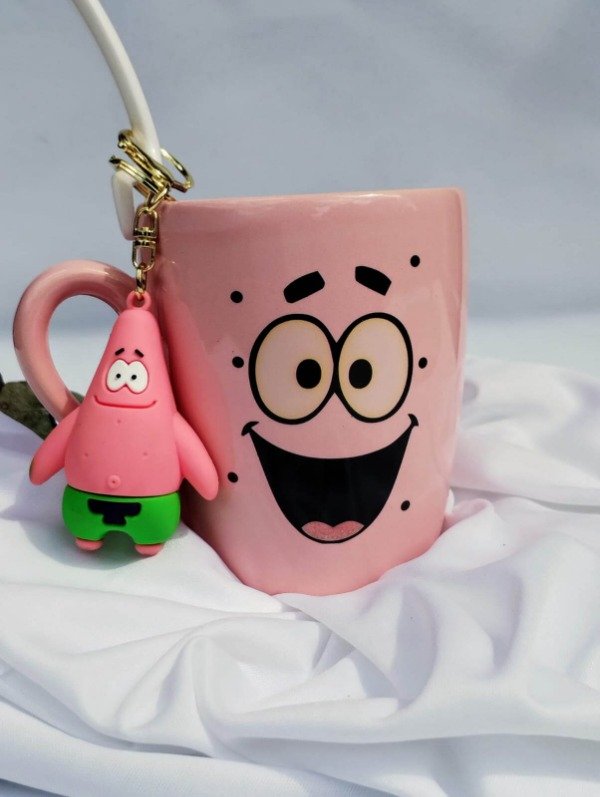 Producto - TAZA Y LLAVERO DE PATRICIO