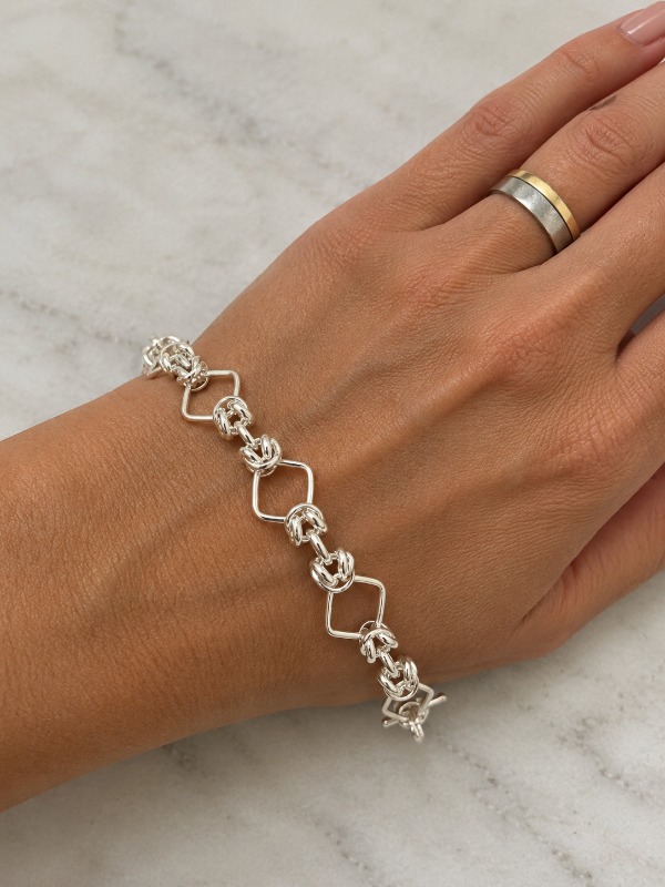 Producto - Pulsera Rolo Rombos Inca