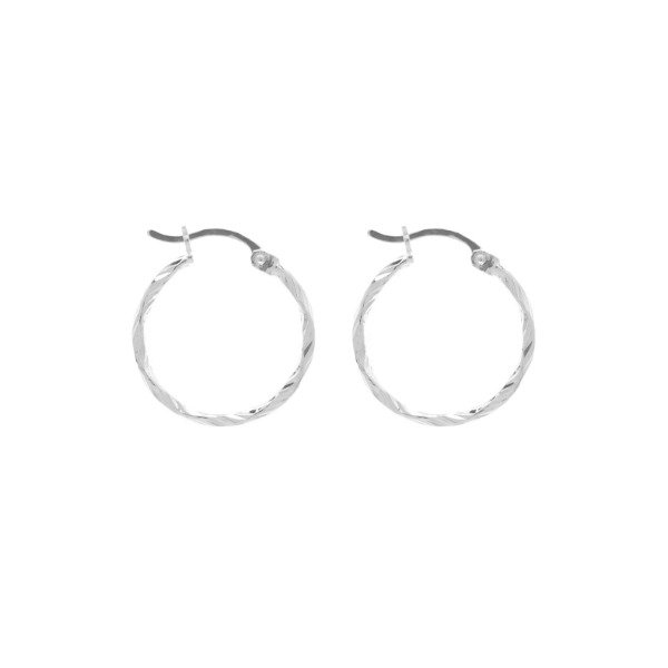 Producto - Argollas Elba 18 Milímetros - 1.5 Milímetros de Ancho