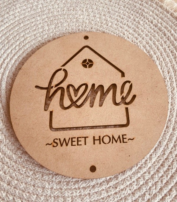 Producto - Círculo 15 cm Home sweet Home