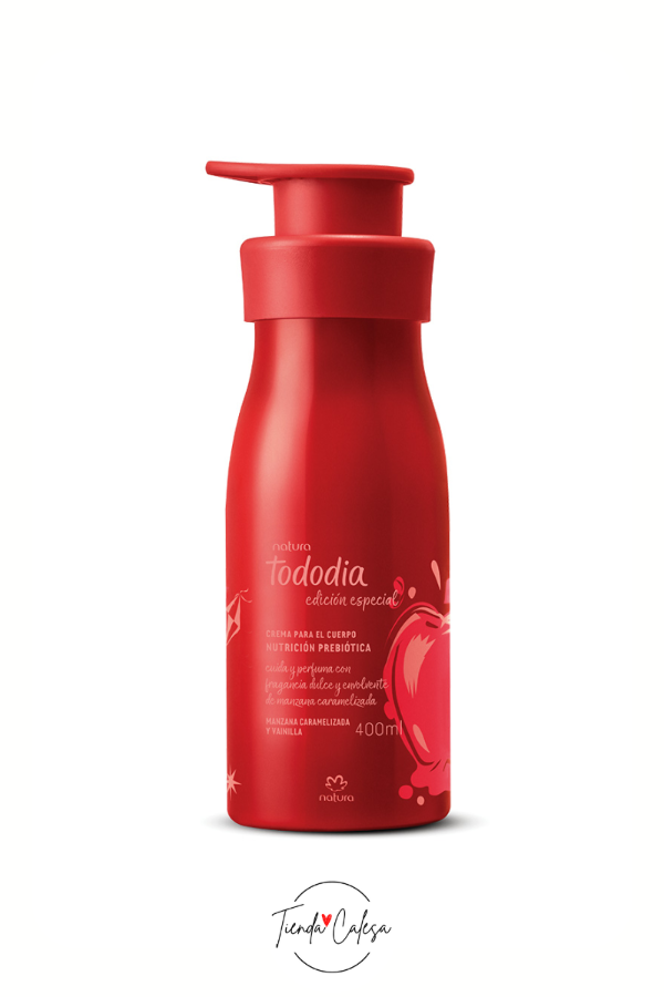 Producto - Tododía - Crema corporal nutritiva - Manzana caramelizada y vainilla