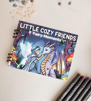 Producto - Libro para Colorear virales  Little Cozy Friends