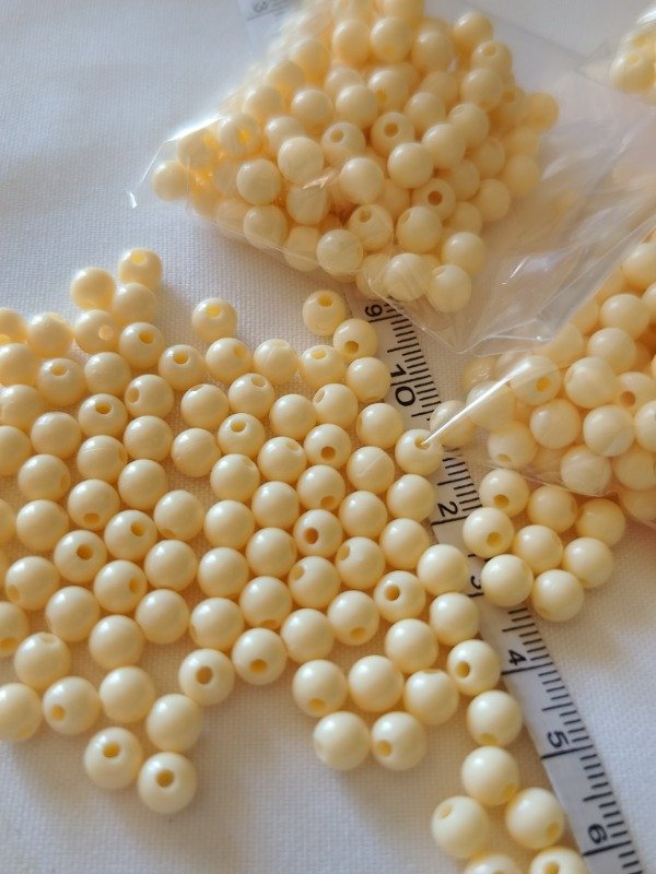 Producto - Bolitas natural 6 mm - 2