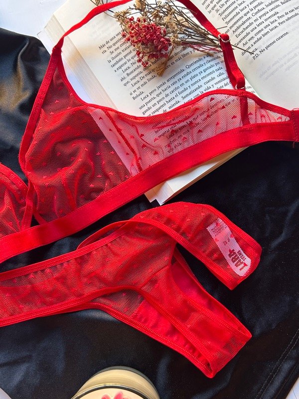 Producto - Conjunto corazones rojo - 7